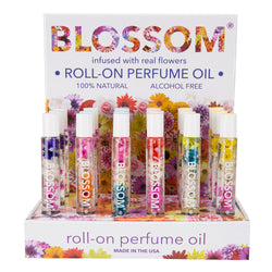 Blossom Roll On Perfume Oil 18 Piece Display