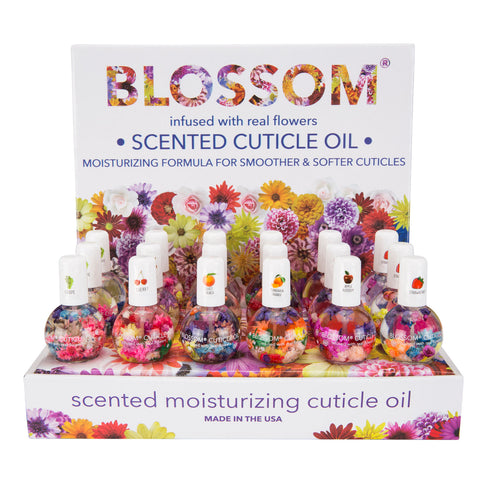 Blossom Scented Cuticle Oil 18 Piece Display - Fruit