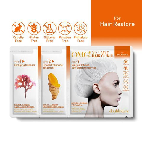 OMG! 3 in 1 Self Hair Clinic for Hair Restore